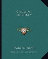 Christian Efficiency 1425368794 Book Cover