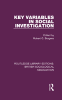 Key Variables in Social Investigation 0815347030 Book Cover