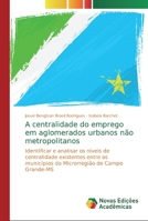 A centralidade do emprego em aglomerados urbanos não metropolitanos 6202186364 Book Cover