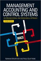 Management Accounting and Control Systems: An Organizational and Sociological Approach 0471944114 Book Cover