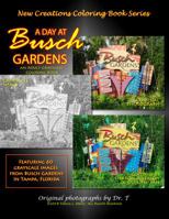 New Creations Coloring Book Series: A Day at Busch Gardens 1947121413 Book Cover