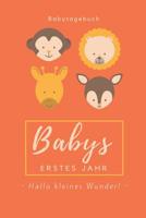 Babytagebuch Babys Erstes Jahr Hallo Kleines Wunder: A5 52 Wochen Kalender als Geschenk zur Geburt - Geschenkidee f�r werdene M�tter zur Schwangerschaft - Baby-Tagebuch - Babyalbum - Babys erstes Jahr 1078450099 Book Cover