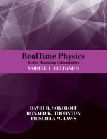 RealTime Physics Active Learning Laboratories Module 1 Mechanics 0470768924 Book Cover