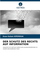 Der Schutz Des Rechts Auf Information (German Edition) 6209957099 Book Cover