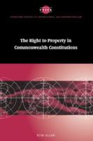 The Right to Property in Commonwealth Constitutions (Cambridge Studies in International and Comparative Law) 0521583772 Book Cover