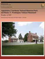 Appomattox Courthouse National Historical Park and Booker T. Washington National Monument: Weather of 2009 1492155055 Book Cover
