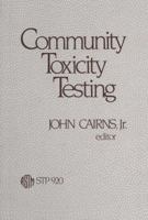 Community Toxicity Testing, Stp 920 080310488X Book Cover