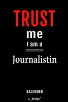 Kalender für Journalisten / Journalist / Journalistin: Wochen-Planer 2020 / Tagebuch / Journal für das ganze Jahr: Platz für Notizen, Planung / ... Erinnerungen und Sprüche (German Edition) 1710638052 Book Cover
