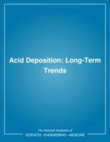 Acid Deposition: Long-Term Trends 030903647X Book Cover