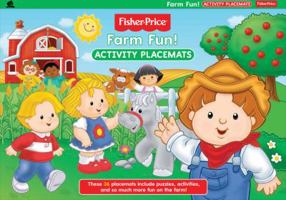 Fisher-Price Farm Fun! Activity Placemats: These 36 placemats include puzzles, activities, and so much more fun on the farm! 1464304203 Book Cover