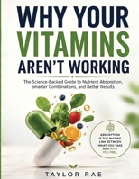 Why Your Vitamins Aren't Working: The science of nutrient absorption - Simple rules for combining, timing, and optimizing vitamins, minerals, food, an B0H945V3NX Book Cover