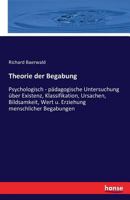 Theorie Der Begabung 3741175242 Book Cover