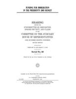 Funding for immigration in the president's 2005 budget 1653479639 Book Cover