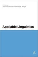 Appliable Linguistics 1441164154 Book Cover