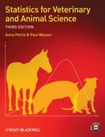 Statistics for Veterinary and Animal Science 1405127813 Book Cover