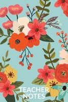 Teacher Notes: Appreciation Thank You Gift For Educators Blank Lined Notebook Journal For Lesson Planning, Brainstorming, and Lists Christmas End Of Year Gift For Teachers 1705978908 Book Cover