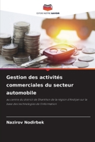 Gestion des activités commerciales du secteur automobile (French Edition) 6208091225 Book Cover