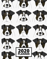 2020 Planner: Dog 1-Year Daily, Weekly and Monthly Organizer With Calendar, Gifts For Dog Lovers And Owners, Women, Men, Adults and Kids (8 x 10) 1671633881 Book Cover