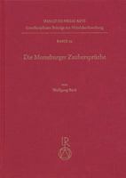 Die Merseburger Zauberspruche 389500300X Book Cover