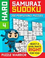 Hard Samurai Sudoku: 200 Perplexing Puzzles 1092253211 Book Cover