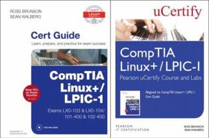 Comptia Linux+ / Lpic-1 Textbook and Pearson Ucertify Course and Labs Bundle 0789756838 Book Cover