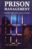 Prison Management 8178353148 Book Cover