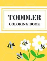 Toddler Coloring Book: Alphabet Numbers Shapes Childhood Learning, Preschool Activity Book 68 Pages Size 8.5x11 Inch For Kids Ages 3-6 172412126X Book Cover