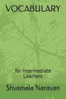 Vocabulary: For Intermediate Learners 179682044X Book Cover