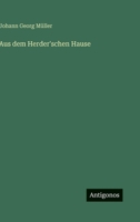 Aus dem Herder'schen Hause 3563191530 Book Cover