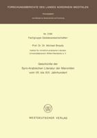 Geschichte Der Syro-Arabischen Literatur Der Maroniten Vom VII. Bis XVI. Jahrhundert 3531031945 Book Cover