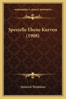 Spezielle Ebene Kurven 0548870284 Book Cover