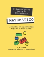 Primeros pasos hacia el pensamiento matemático: 3 a 6 años B0C1JB559D Book Cover