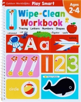 Play Smart  Wipe-Clean Workbook ABC 123 4056212325 Book Cover