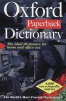 The Oxford Paperback Dictionary (Oxford Paperback Reference) 0198603444 Book Cover