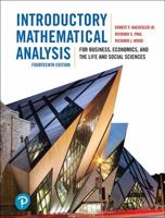 Introductory Mathematical Analysis for Business, Economics, and the Life and Social Sciences, Fourteenth Edition (14th Edition) 0134141105 Book Cover