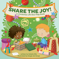 Share the Joy!: A Christmas Lift-The-Flap Book 1640608761 Book Cover