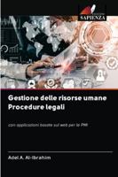 Gestione delle risorse umane Procedure legali 6200999767 Book Cover