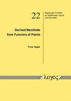 Derived Manifolds from Functors of Points 3832534059 Book Cover