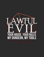 Lawful Evil: RPG Alignment Themed Mapping and Notes Note 1726635805 Book Cover