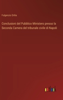 Conclusioni del Pubblico Ministero presso la Seconda Camera del tribunale civile di Napoli (Italian Edition) 3385080851 Book Cover