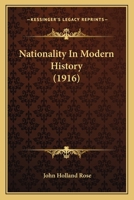 Nationality as a Factor in Modern History 1372152873 Book Cover