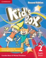 Kid's Box Level 2 Pupil's Book with My Home Booklet Updated English for Spanish Speakers 1107644976 Book Cover