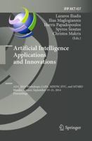 Artificial Intelligence Applications and Innovations: AIAI 2014 Workshops: CoPA, MHDW, IIVC, and MT4BD, Rhodes, Greece, September 19-21, 2014, Proceedings 3662447215 Book Cover