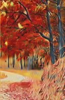 Notebook: Strolling in the Beautiful Autumnal Forest 1726842258 Book Cover