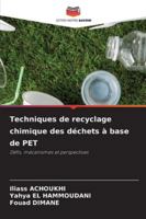 Techniques de recyclage chimique des déchets à base de PET (French Edition) 6200739153 Book Cover