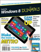 Exploring Windows 8 for Dummies 1118484797 Book Cover