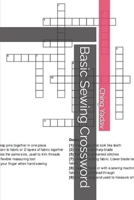 Basic Sewing Crossword B0CV8454H2 Book Cover