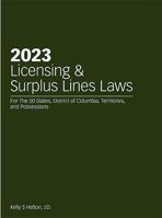 2023 Licensing & Surplus Lines Laws 1954096720 Book Cover