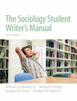 The Sociology Student Writer's Manual 0205723454 Book Cover