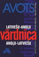 Avots English-Latvian & Latvian-English Dictionary 9984700577 Book Cover